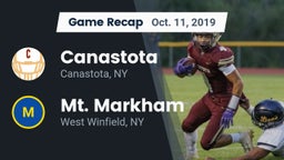 Recap: Canastota  vs. Mt. Markham  2019