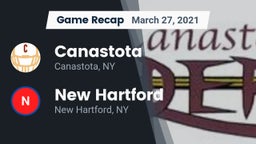 Recap: Canastota  vs. New Hartford  2021