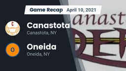 Recap: Canastota  vs. Oneida  2021