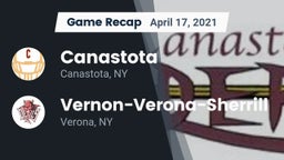 Recap: Canastota  vs. Vernon-Verona-Sherrill  2021
