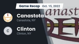 Recap: Canastota  vs. Clinton  2022