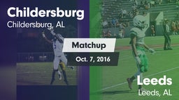 Matchup: Childersburg vs. Leeds  2016