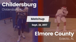 Matchup: Childersburg vs. Elmore County  2017