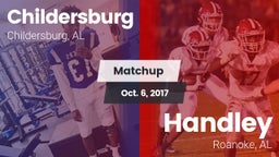 Matchup: Childersburg vs. Handley  2017