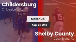 Matchup: Childersburg vs. Shelby County  2018