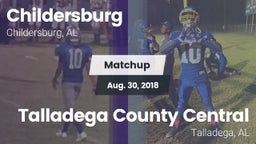 Matchup: Childersburg vs. Talladega County Central  2018