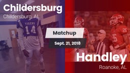 Matchup: Childersburg vs. Handley  2018