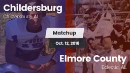 Matchup: Childersburg vs. Elmore County  2018