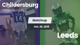 Matchup: Childersburg vs. Leeds  2018
