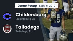 Recap: Childersburg  vs. Talladega  2019