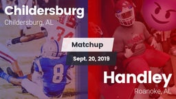 Matchup: Childersburg vs. Handley  2019