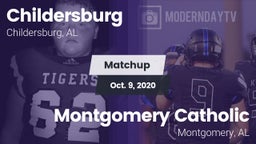 Matchup: Childersburg vs. Montgomery Catholic  2020