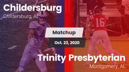 Matchup: Childersburg vs. Trinity Presbyterian  2020