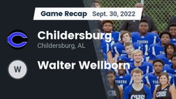 Recap: Childersburg  vs. Walter Wellborn 2022