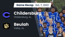 Recap: Childersburg  vs. Beulah  2022