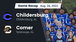 Recap: Childersburg  vs. Comer  2022