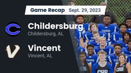 Recap: Childersburg  vs. Vincent  2023
