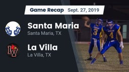 Recap: Santa Maria  vs. La Villa  2019