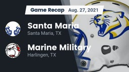 Recap: Santa Maria  vs. Marine Military  2021