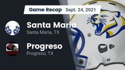 Recap: Santa Maria  vs. Progreso  2021