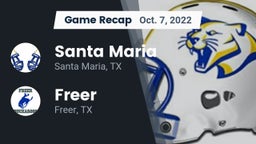 Recap: Santa Maria  vs. Freer  2022