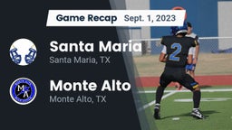 Recap: Santa Maria  vs. Monte Alto  2023