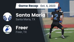 Recap: Santa Maria  vs. Freer  2023