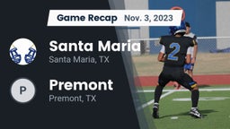 Recap: Santa Maria  vs. Premont  2023