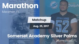 Matchup: Marathon vs. Somerset Academy Silver Palms 2017
