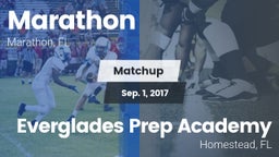 Matchup: Marathon vs. Everglades Prep Academy  2017