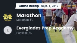 Recap: Marathon  vs. Everglades Prep Academy  2017