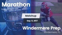 Matchup: Marathon vs. Windermere Prep  2017