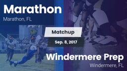 Matchup: Marathon vs. Windermere Prep  2017