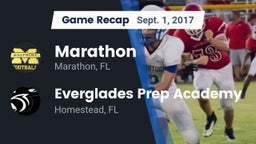 Recap: Marathon  vs. Everglades Prep Academy  2017
