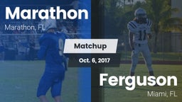 Matchup: Marathon vs. Ferguson  2017
