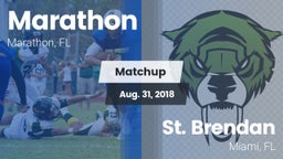 Matchup: Marathon vs. St. Brendan  2018
