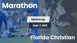 Matchup: Marathon vs. Florida Christian 2018
