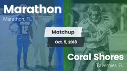 Matchup: Marathon vs. Coral Shores  2018