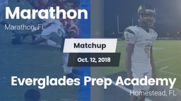 Matchup: Marathon vs. Everglades Prep Academy  2018