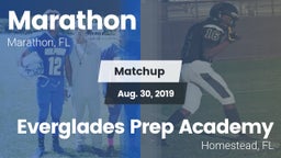 Matchup: Marathon vs. Everglades Prep Academy  2019