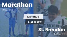 Matchup: Marathon vs. St. Brendan  2019