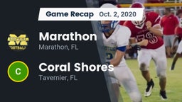 Recap: Marathon  vs. Coral Shores  2020