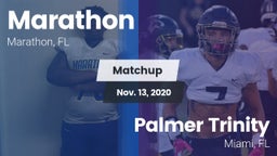 Matchup: Marathon vs. Palmer Trinity  2020