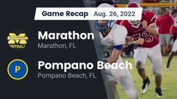 Recap: Marathon  vs. Pompano Beach  2022