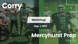 Matchup: Corry vs. Mercyhurst Prep  2017