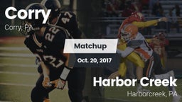 Matchup: Corry vs. Harbor Creek  2017