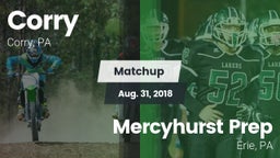 Matchup: Corry vs. Mercyhurst Prep  2018