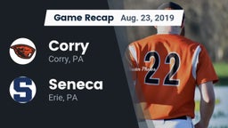 Recap: Corry  vs. Seneca  2019