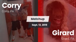 Matchup: Corry vs. Girard  2019