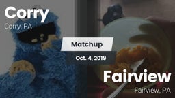 Matchup: Corry vs. Fairview  2019